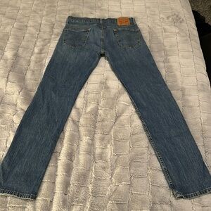 Levi male blue jeans style 505. 33waist 34 long